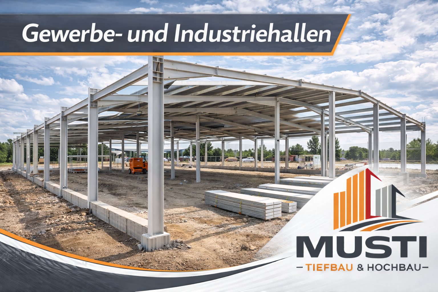 gewerbe und industriehallen