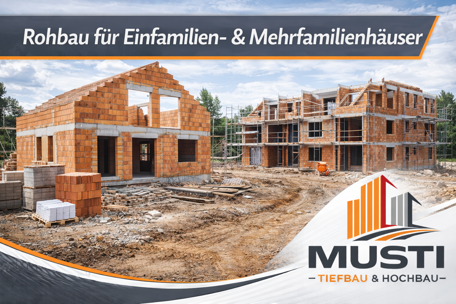 rohbau für einfamilien & mehrfamilienhäuser